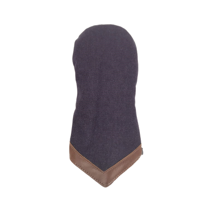 Washed Navy Canvas Hybrid Head Cover