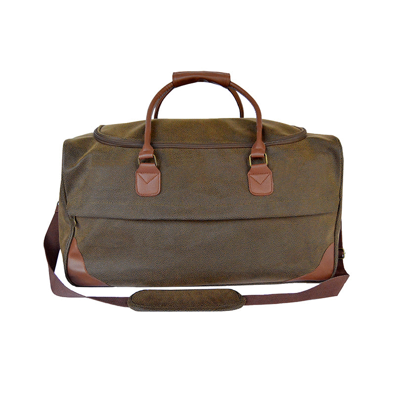 Escape Bag - Millwood Green Faux Suede