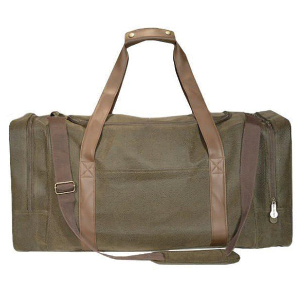 Escape Bag - Millwood Green Faux Suede