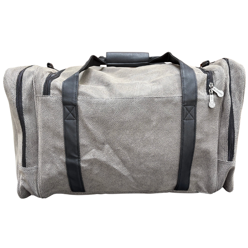 Gear Bag - Aspen Grey Faux Suede