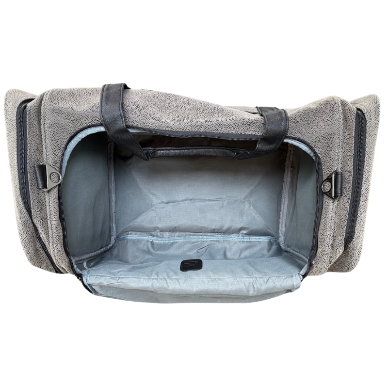 Gear Bag - Aspen Grey Faux Suede