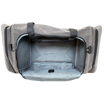 Gear Bag - Aspen Grey Faux Suede