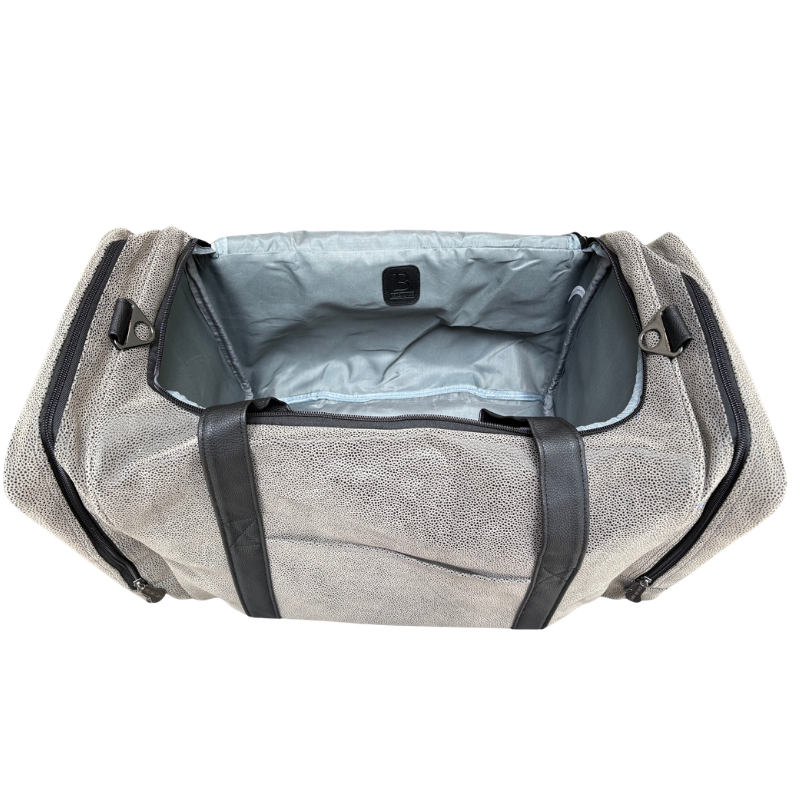Gear Bag - Aspen Grey Faux Suede