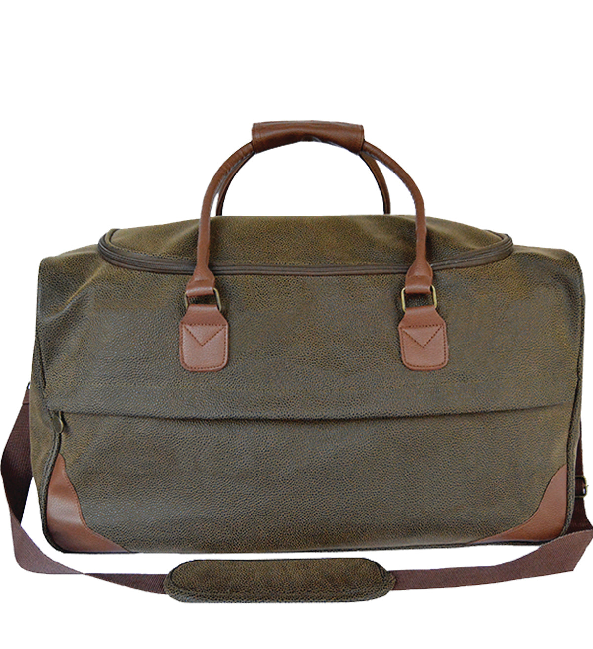 Escape Bag - Millwood Green Faux Suede
