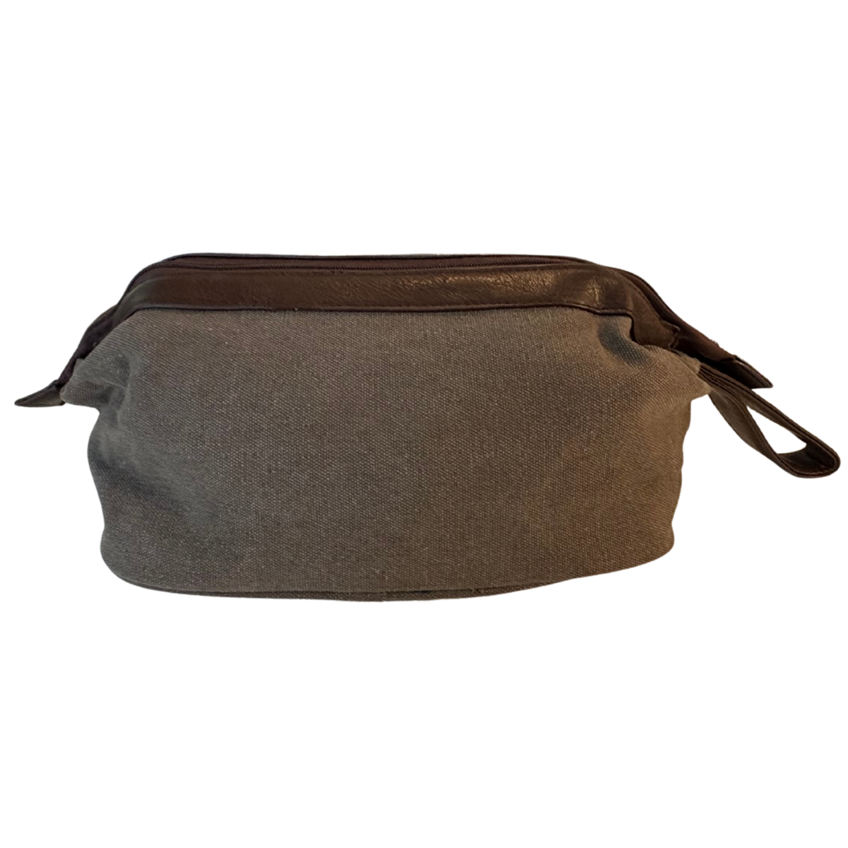 Dopp Kit - Washed Grey Canvas