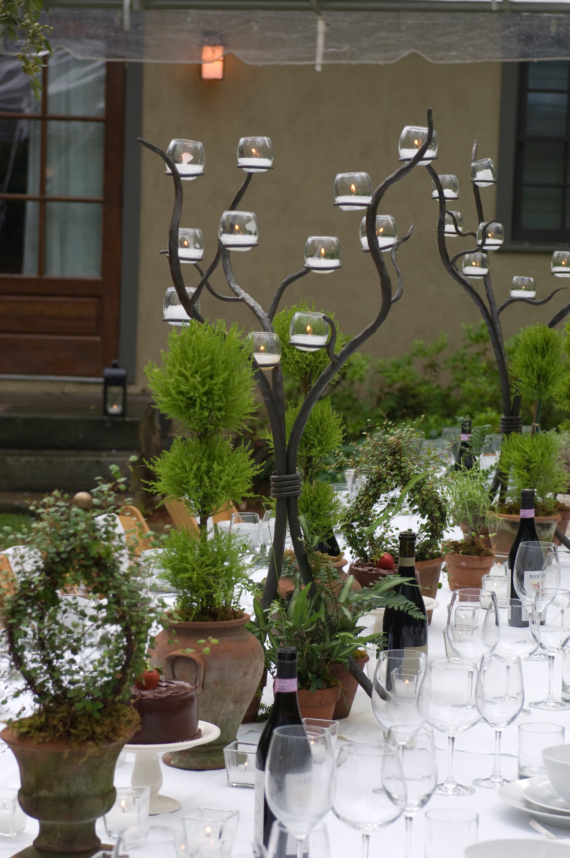 Candelabra - 32" Hand Forged