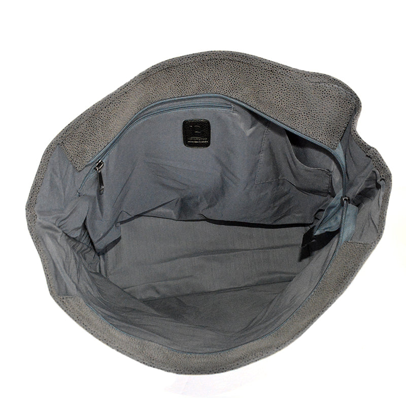 Tote Bag - Aspen Grey Faux Suede