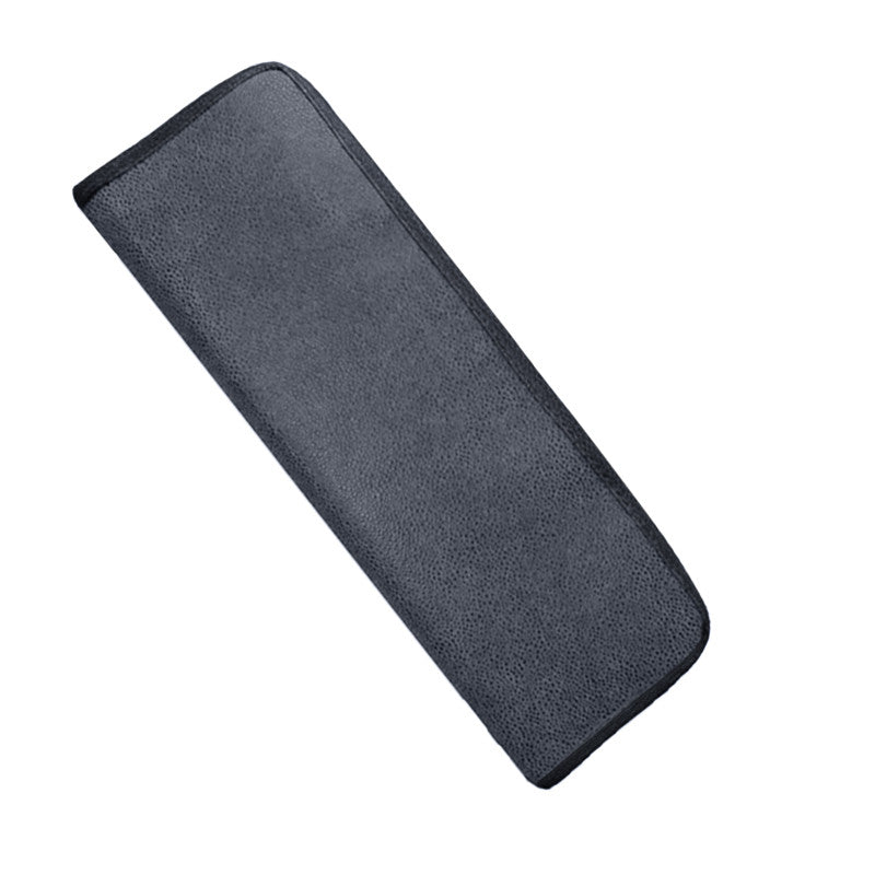 Tie Case - Aspen Grey Faux Suede