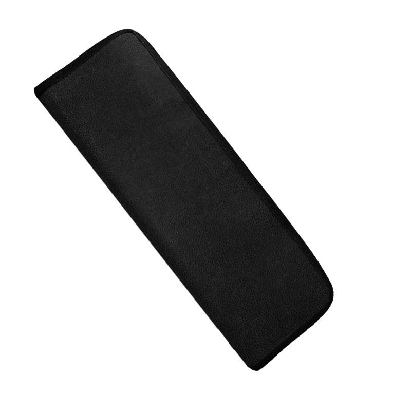 Tie Case - Black Faux Suede