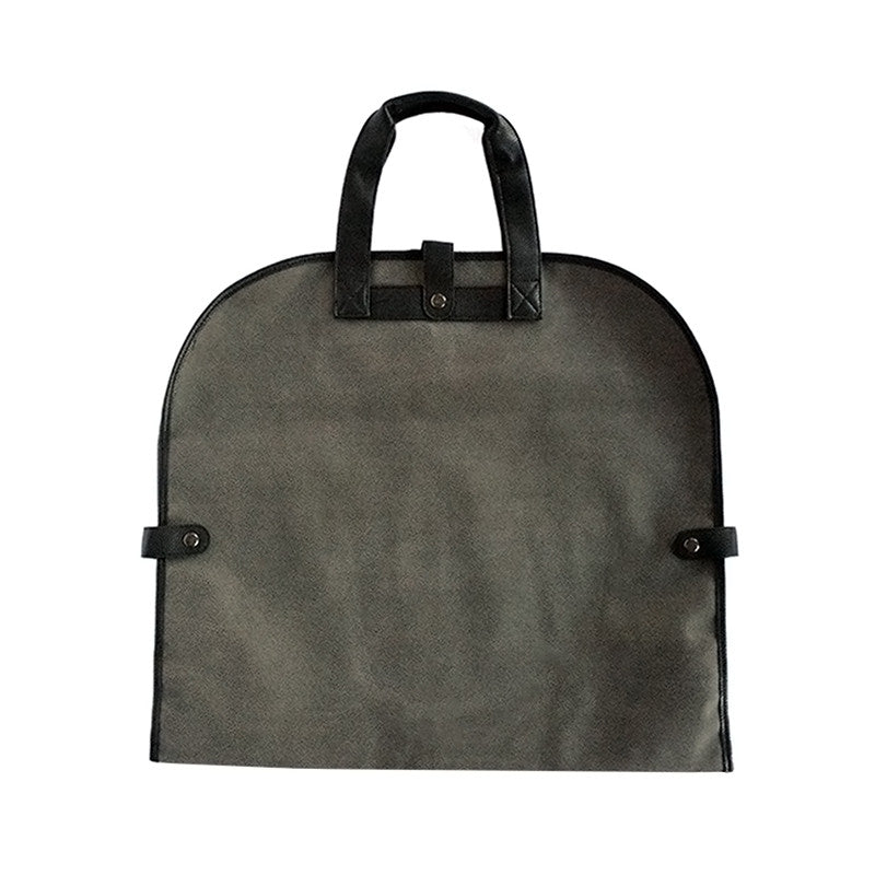 Garment Tote - Aspen Grey Faux Suede