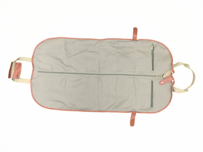 Garment Tote - Millwood Green Faux Suede