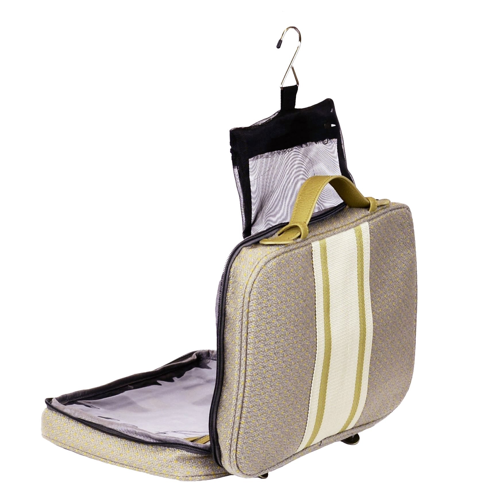 Large Hanging Toiletry Bag - Buckhead Gold