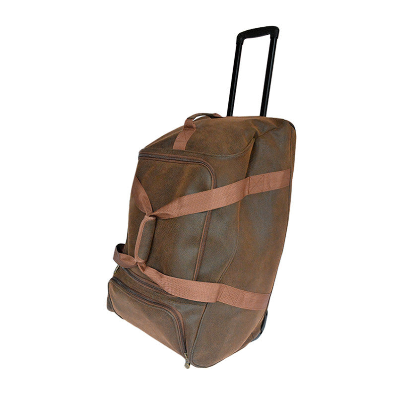 Monster Duffle - Brown Scotch Grain