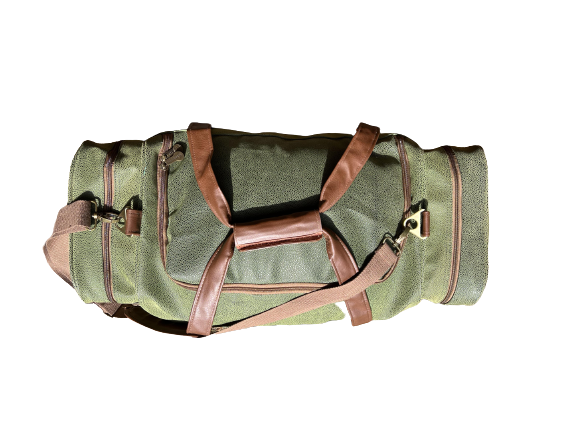 Gear Bag - Millwood Green Faux Suede