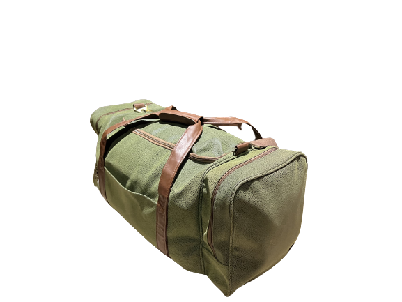 Gear Bag - Millwood Green Faux Suede