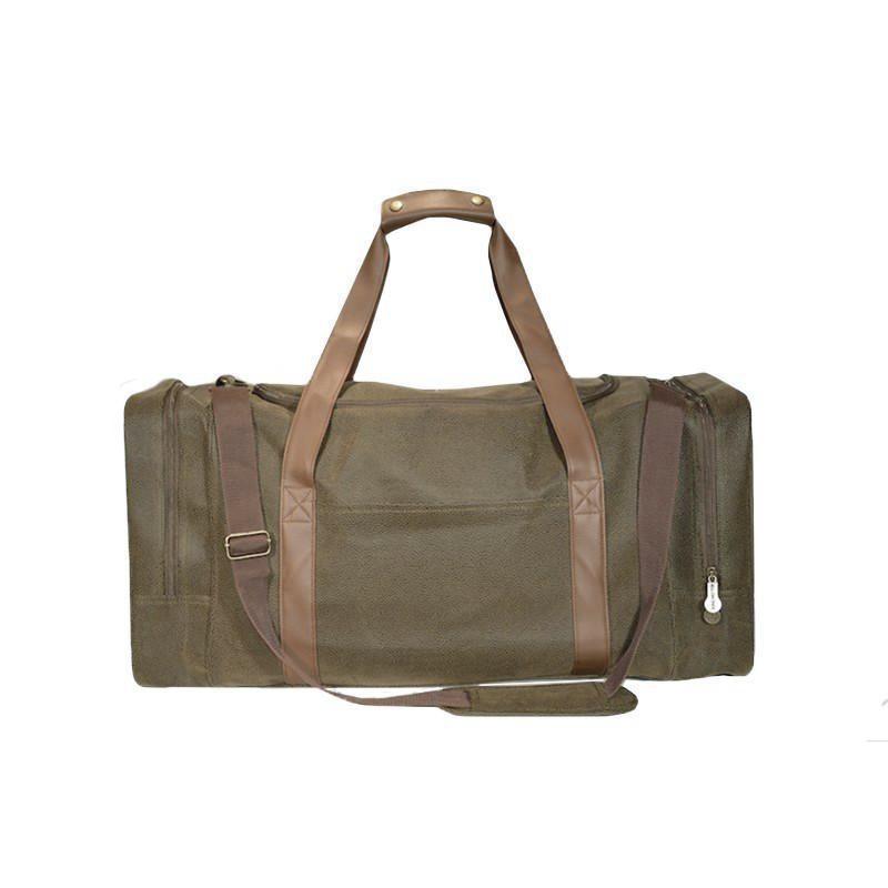 Gear Bag - Brown Faux Suede