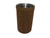 Wine Cooler - Brown Faux Suede