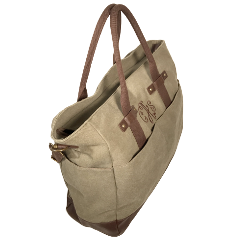 All Around Bag - Washed Green Canvas