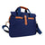Briefcase - Washed Navy Canvas