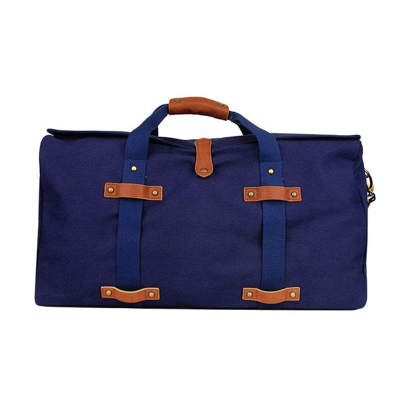 Canvas Duffle - Washed Navy Canvas