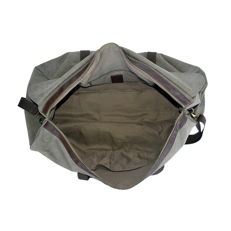 Canvas Duffle - Canvas Washed Green