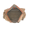 Canvas Duffle - Washed Camel Canvas