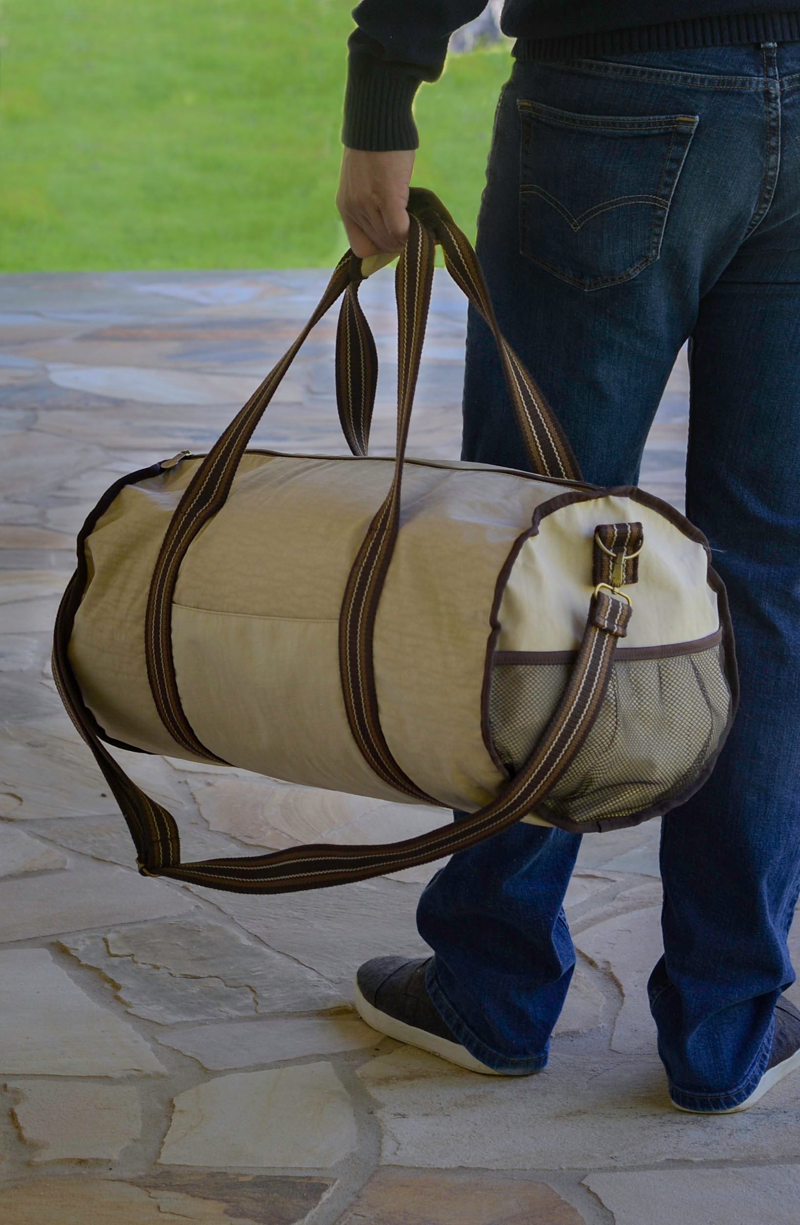 Barrel "Gym" Duffle - Serengeti