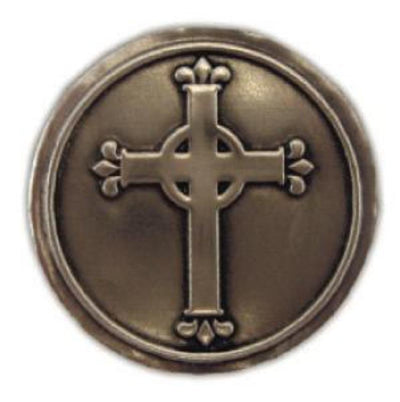 Noble Initial Medallion - Cross