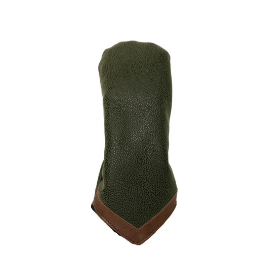 Millwood Green Faux Suede Fairway Wood Head Cover