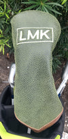 Millwood Green Faux Suede Driver Head Cover