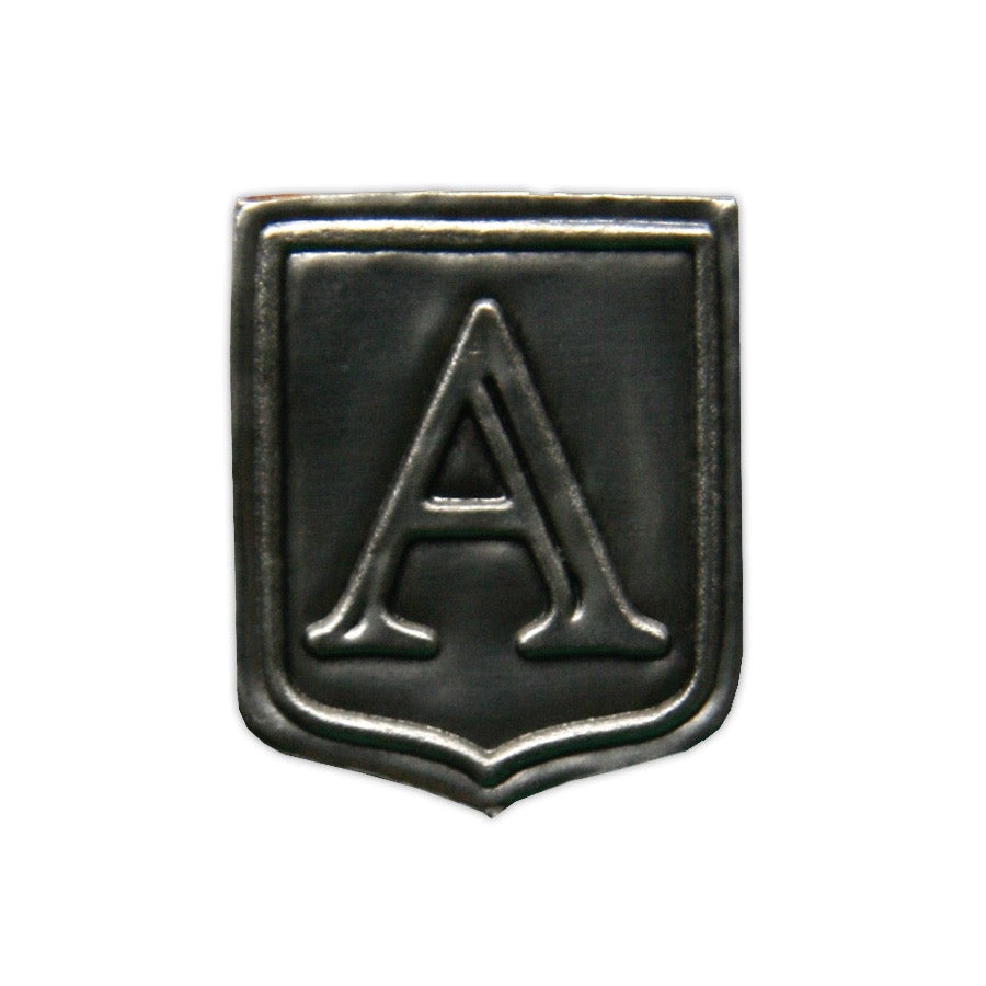 "A" Noble Initial Shield