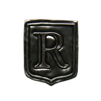 "R" Noble Initial Shield