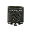 "W" Noble Initial Shield
