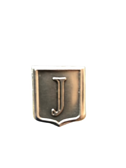 "J" Noble Initial Shield