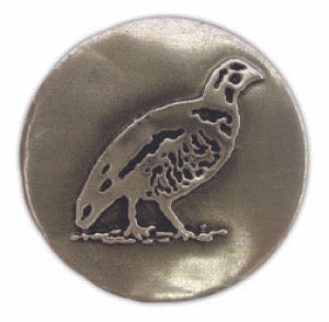 Noble Initial Medallion - Quail