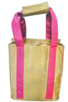 Party-To-Go Tote - Pink/Tan
