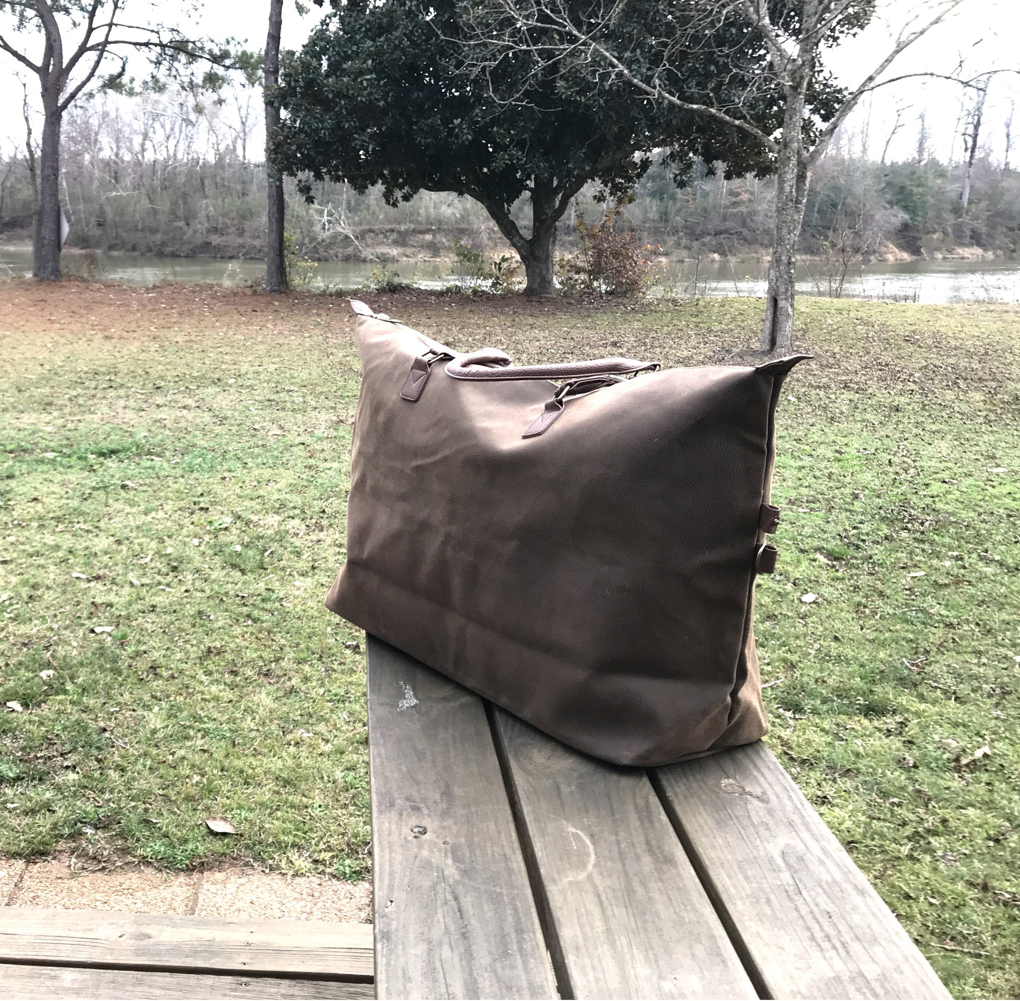 Large Duffle - Brown