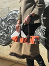 All Around Bag - Washed Orange/Camel Canvas