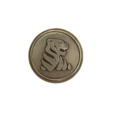 Noble Initial Medallion - Tiger