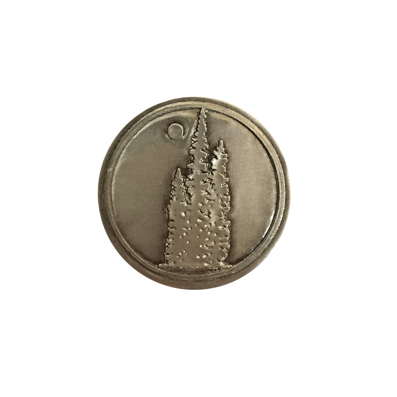 Noble Initial Medallion - Trees