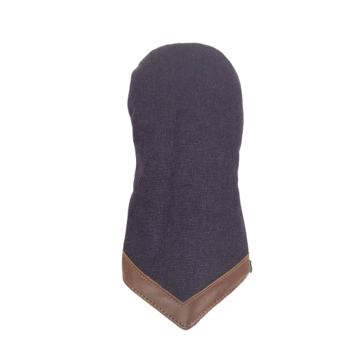 Washed Navy Canvas Hybrid Head Cover