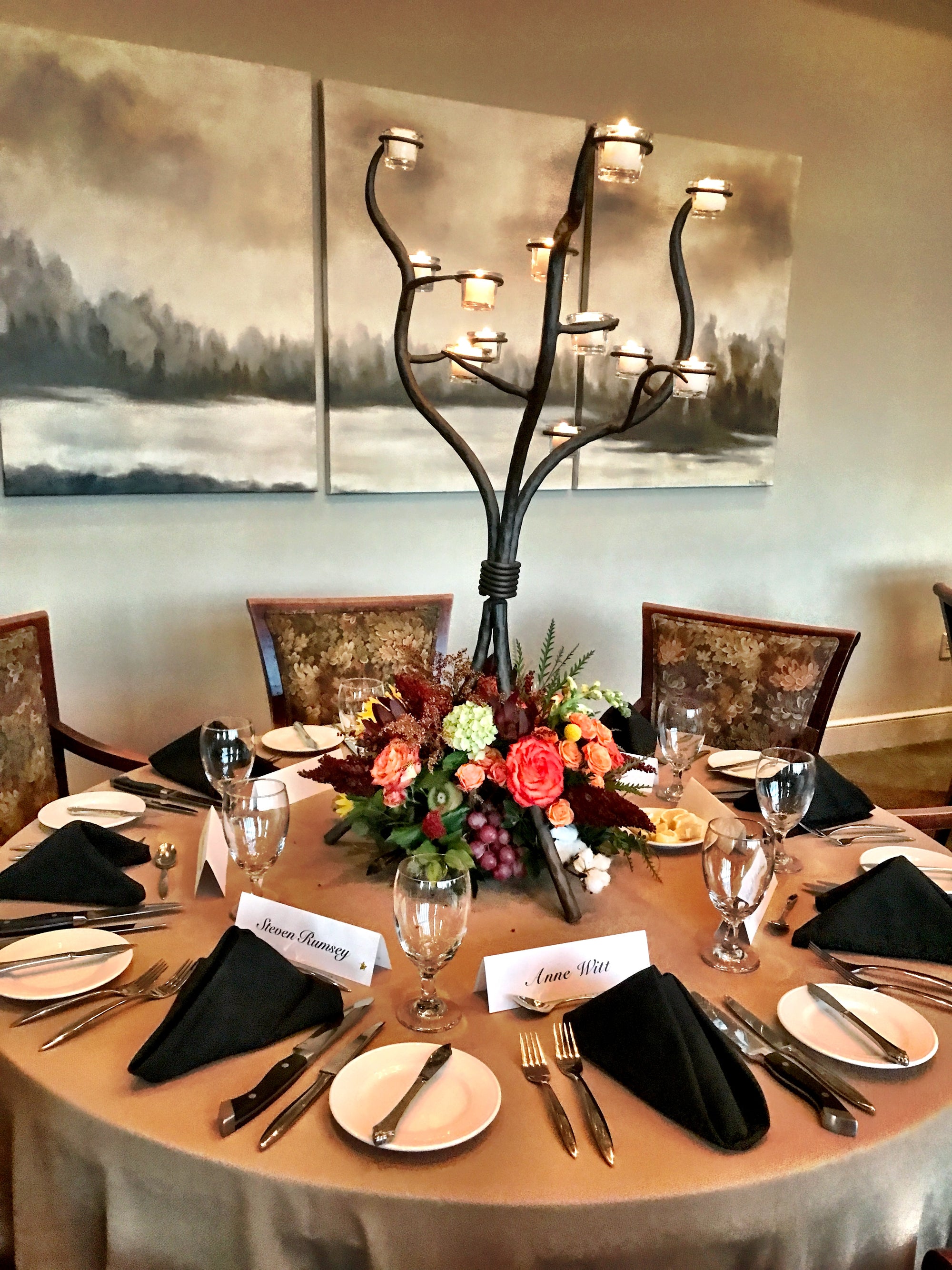 Candelabra - 32" Hand Forged