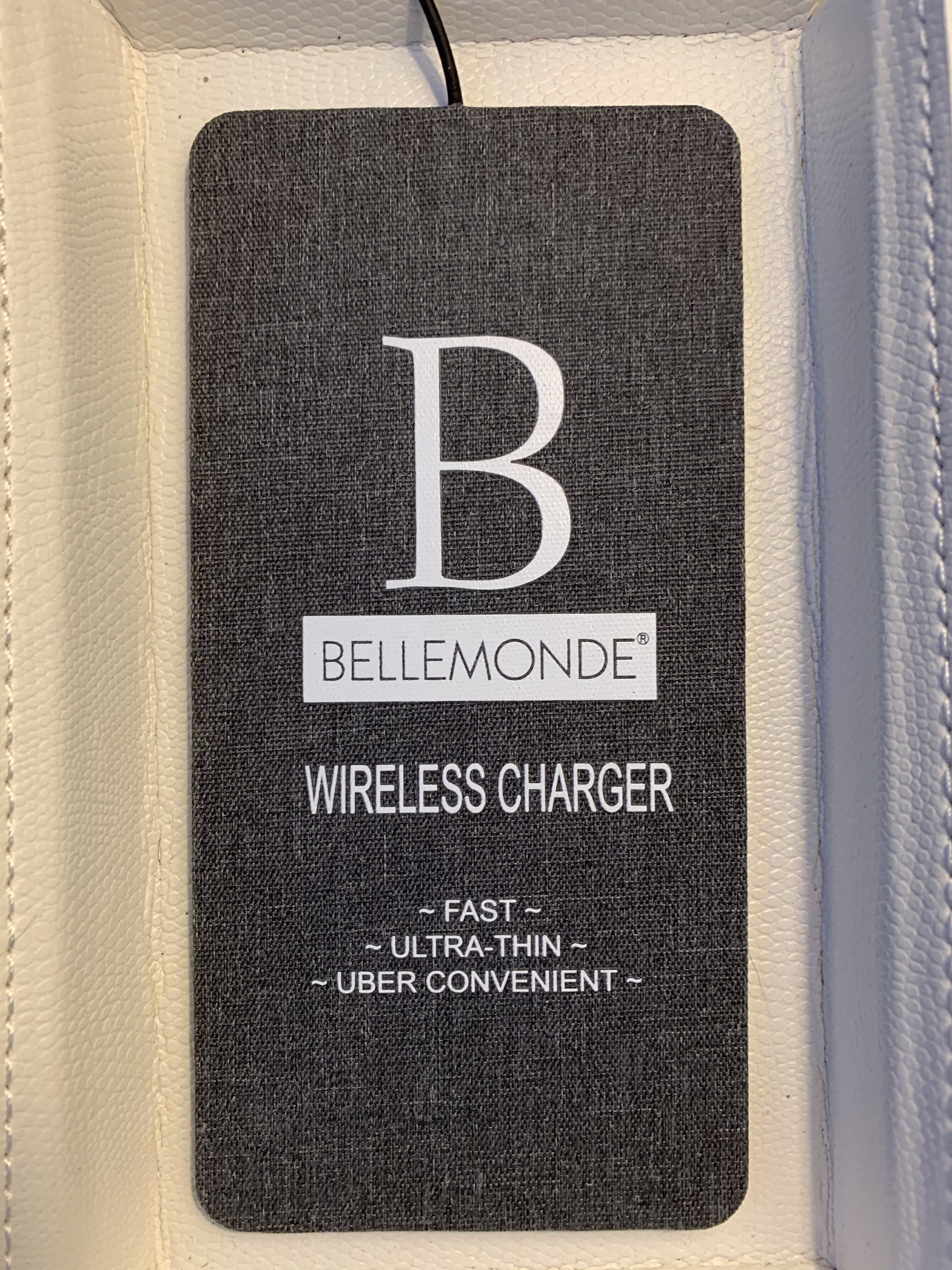 Wireless Charging Valet Tray