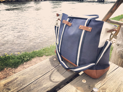 All Around Bag - Washed Navy Canvas
